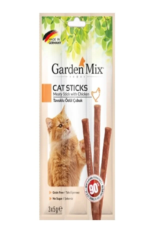 Gardenmix Garden Mix Tavuk Kedi Stick Ödül 3 5gr