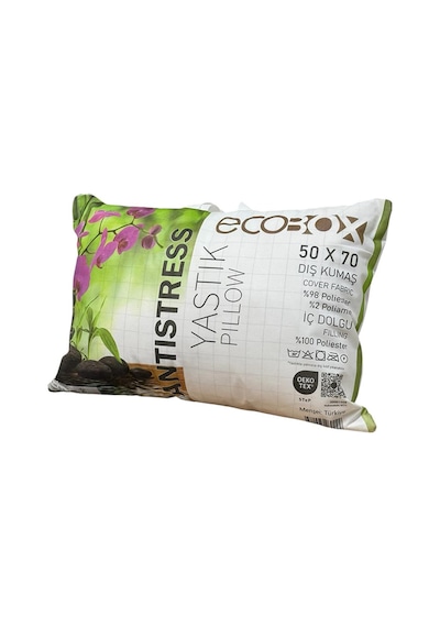Ecobox Antistress Yastık 50 X 70 2 Adet Renkli