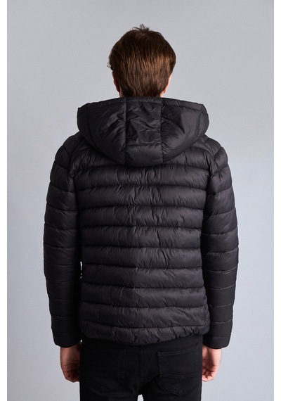 Defacto Su İtici Kapüşonlu Slim Fit Şişme Mont N4661az26aubk27 Siyah-bk27