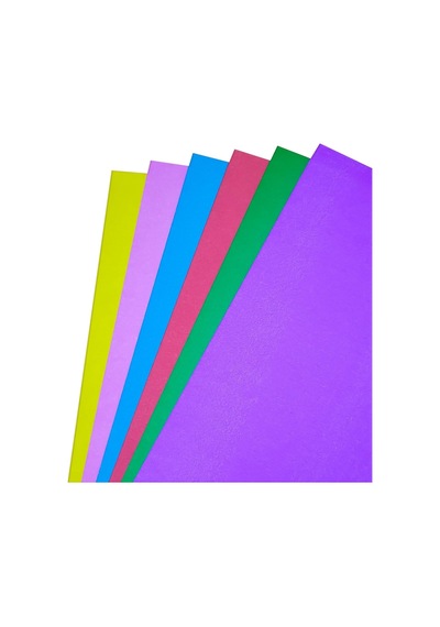 Etika Karışık Renkli Mukavva 35x50 Cm 6'li Paket - 1.0 Mm Kalınlık - 6 Farklı Canlı Renk, Okul Projeleri Ve Sanat