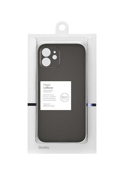 Benks Apple Uyumlu iPhone 12 Mini Kılıf Slim Fit Mat PP Benks Lollipop Protective Kapak ZORE-218479
