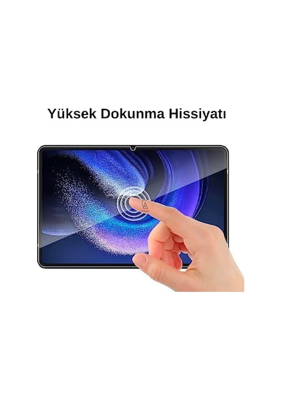 Xiaomi Mi Pad 6 2023 11 İnç İle Uyumlu Tam Koruma Nano Esnek Tablet Kırılmaz Ekran Koruyucu