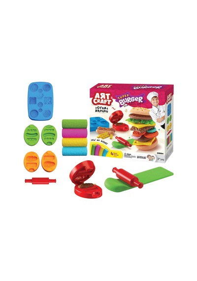 Oyuncak Hamburger Hamur Set 200 Gr