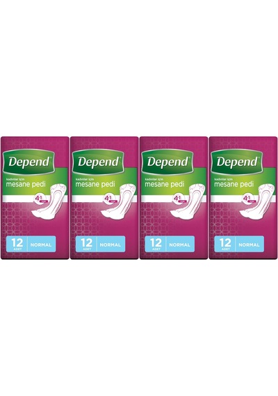 Depend Mesane Pedi Kadın Normal 48 Adet