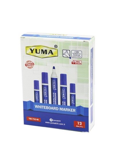 Mavi Renk Tahta Kalemi - 1.5-3 Mm - Yuvarlak Uç - 1 Adet