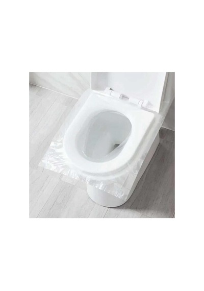 50 Adet Tek Kullanımlık Klozet Örtüsü Klozet Poşeti Klozet Kapak Örtüsü Diğer