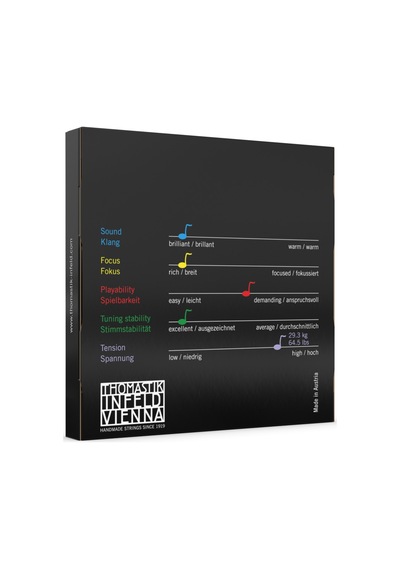 Thomastik 79 Prazision Viyola Teli Standart Çelik Seri Uzun Ömürlü Kullanım