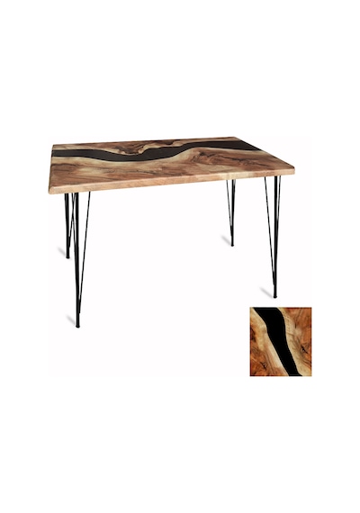 Premıum Mutfak Masası 70x120 Esb Werzalit, Wermodin Ve Allzalit Tabla - Epoxy Çok Renkli Premıum Mutfak Masası 70x120 Esb Werzalit, Wermodin Ve Allzalit Tabla - Epoxy Çok Renkli