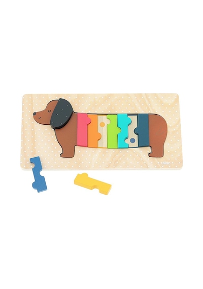 Vilac - Ahşap Puzzle - Köpek