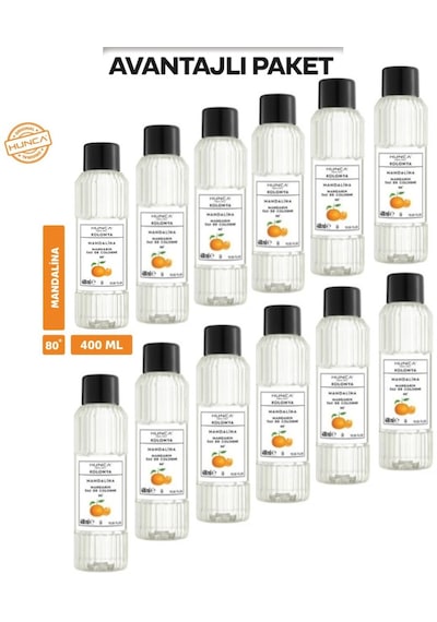 Hunca Mandalina Kolonyası 12 x 400 ML