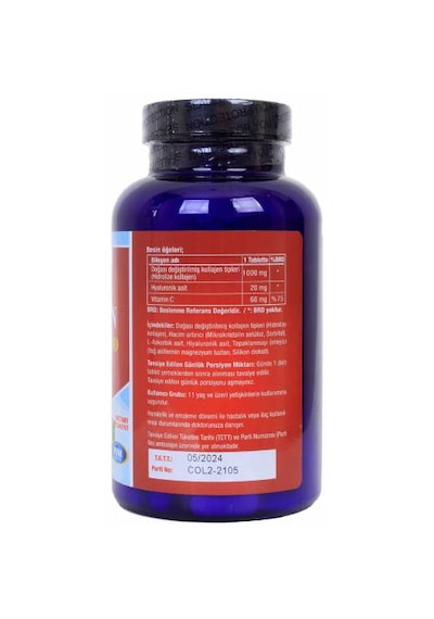 Vitapol Collagen Hyaluronic Acid Vitamin C 3X200 Tablet