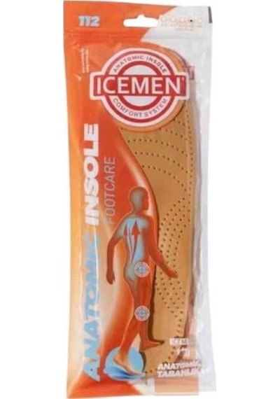 İcemen 112 Deri Multi Point Deri Tabanlık Naturel
