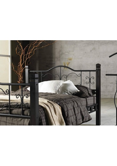 Karyola Yakamoz Yatak Odası Çift Kişilik Ferforje Tarz Ahşap Metal Karyola 150 X 200 Diğer Karyola Yakamoz Yatak Odası Çift Kişilik Ferforje Tarz Ahşap Metal Karyola 150 X 200 Diğer