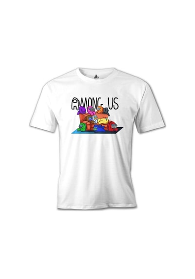 Among Us I Beyaz Erkek Tshirt