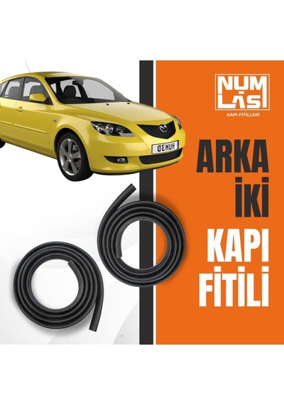 Mazda 3 Hatchback 2003-2008 Arka İki Kapı Fitili-a Kalite-numlas-nm4114