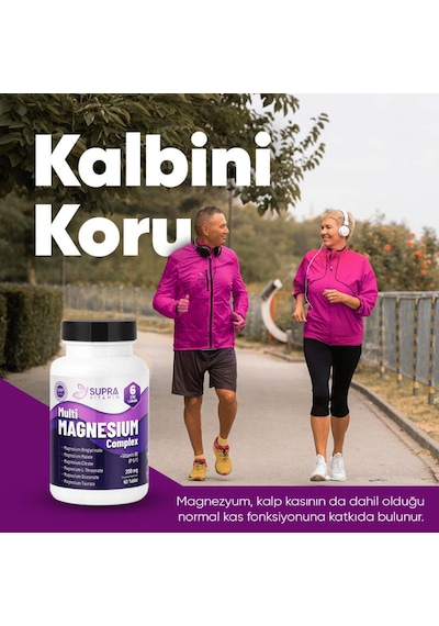 Supra Vitamin Multi Magnezyum Kompleks 60 Tablet