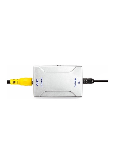 Optical In - Coaxial Out Dijital Ses Çevirici - Gri