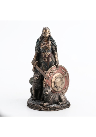 Veronese Koleksiyon Mitolojik Freya Figürü 12x21cm