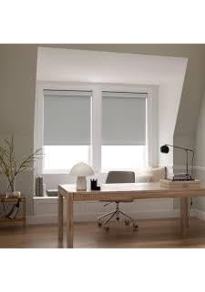 Gri Blackout Karartma Stor Perde 100x180 Cm, 481 Çok Renkli
