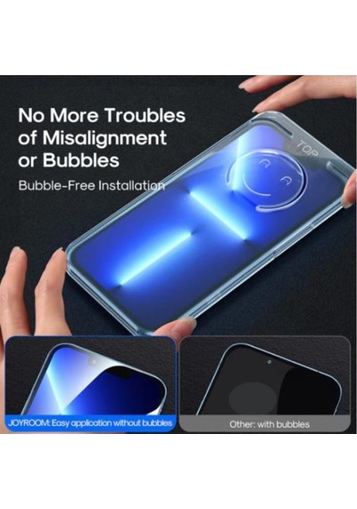 Joyroom Apple Uyumlu iPhone 13/13Pro Privacy Filtreli Kurulum Aparatlı