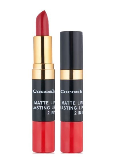 Cocosh She Ruj - Matte Smile Lipstick & Lipgloss 2 In 1 01 Red 8681569722231 - 01red Diğer