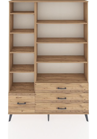 Arges Dolap 9 Raflı 4 Çekmeceli 132x30x195 Çam-çam/çam Çam Arges Dolap 9 Raflı 4 Çekmeceli 132x30x195 Çam-çam/çam Çam