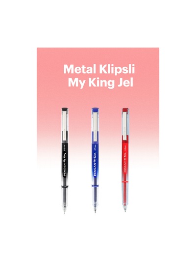 Metal Klipsli My King Jel 3 Renk Diğer