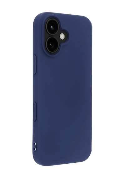 Apple İphone 17 Nano İçi Kadife Silikon - Lacivert