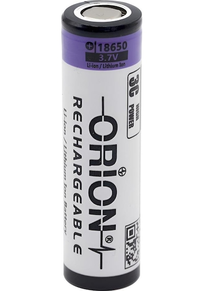Orion 18650 3.7 V 3500 mAh 3C Şarj Edilebilir Li-Ion Pil