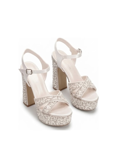 Ayakkabı Fuarı Elit Fls053-451c Kadın Platform Ayakkabı Sedef