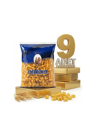Ankara Mantı Makarna 9x500 Gr