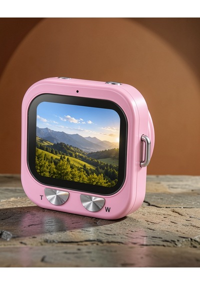 Dijital Kamera 2,01 İnç Ekranlı Pembe Mini Model Blm108-4 Belirtilmemiş