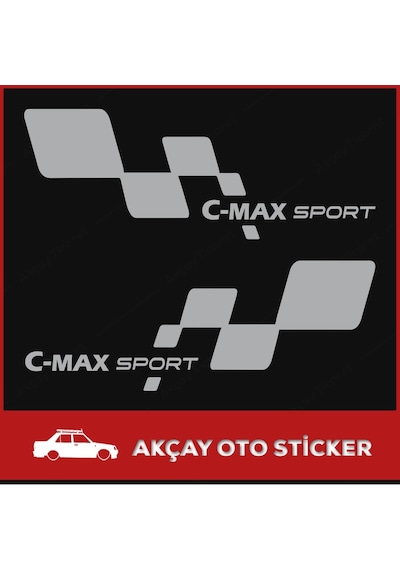 Ford C-Max Sport Sticker Ford Cmax Sticker Araç Sticker