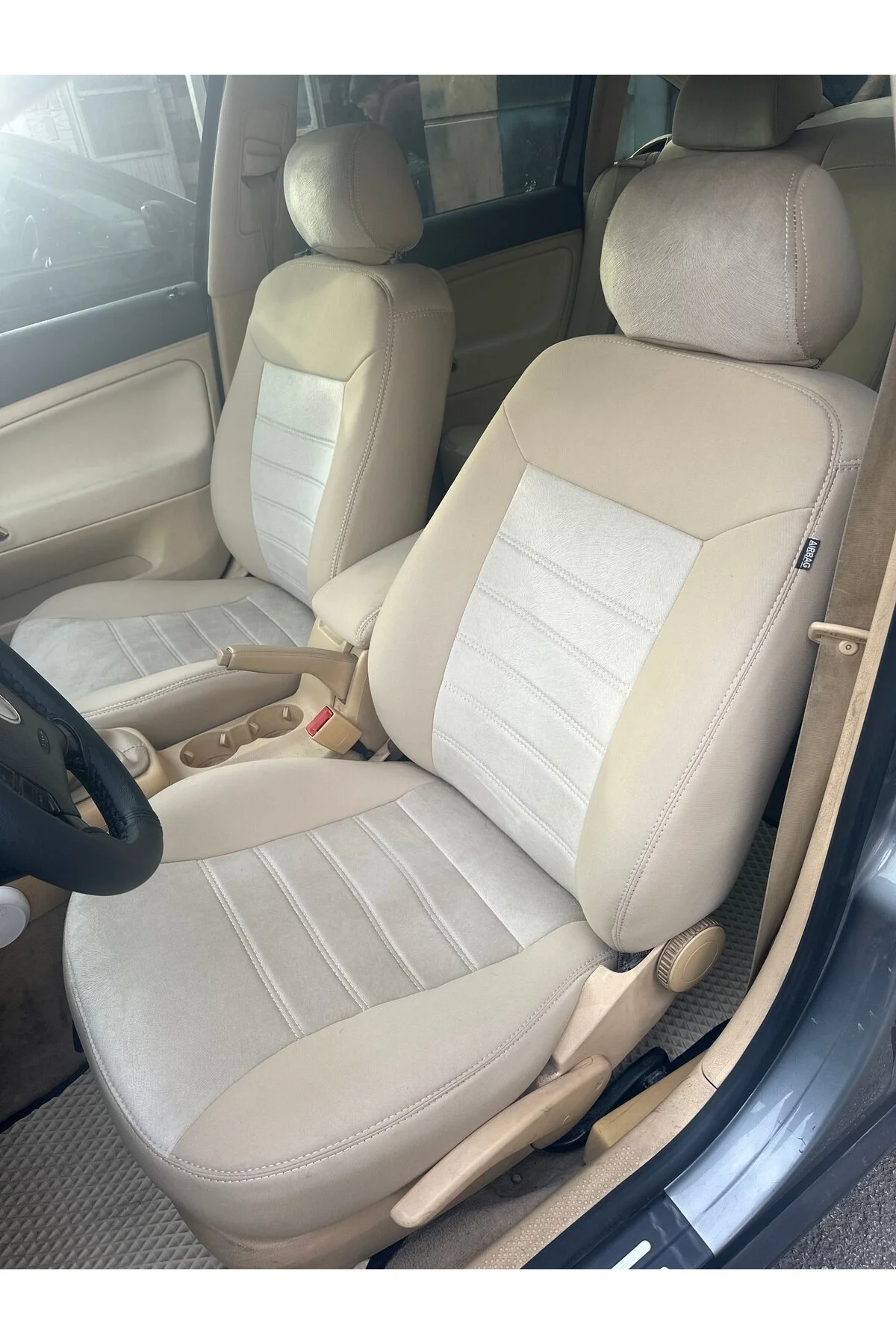 Volkswagen Passat B5,5 Araca Özel Koltuk Kılıfı Bej