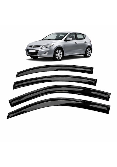 Hyundai I30 2007-2012 Slim Cam Rüzgarlığı 4 Parça