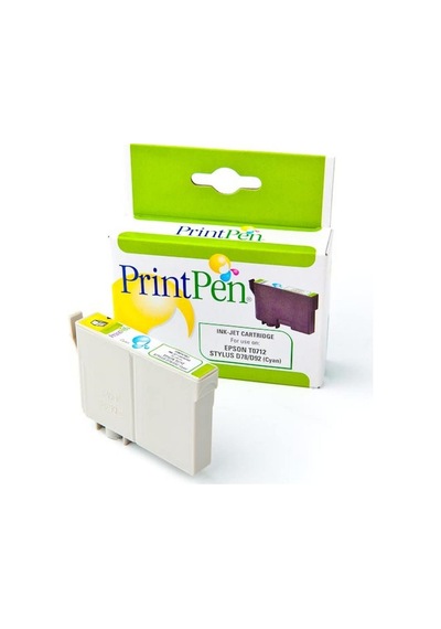 Prıntpen Epson T0712 Cyan Muadil Mürekkep Kartuşu Sku: Zeus8690010372123