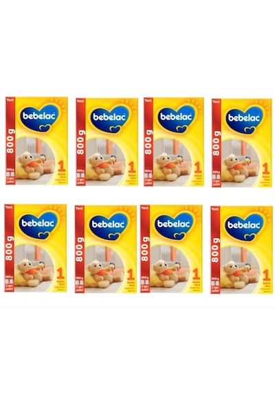 Bebelac 1 Devam Sütü 800 G 8 Adet