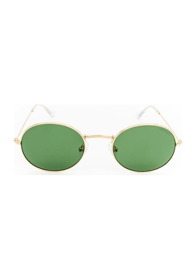 Despada Ds 2247 C1 51 Unisex Gold Metal Yuvarlak Güneş Gözlüğü