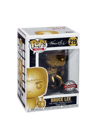 Funko Pop Movies Bruce Lee Gold Bait Exclusive