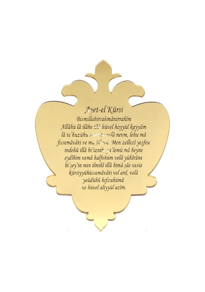 Ayna Pleksi Ayet-El Kürsi - Altın