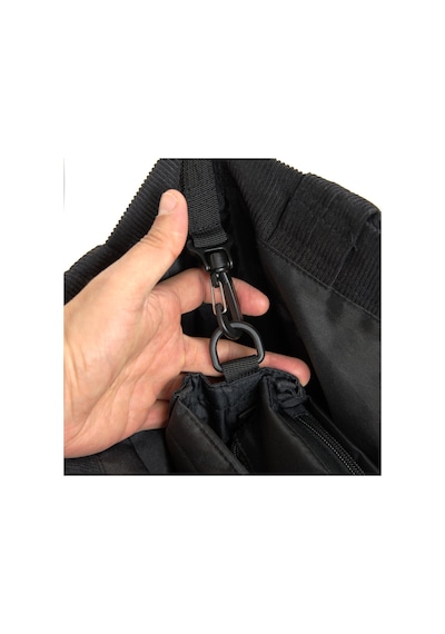 Lassig Mix Multi Bag Bebek Arabası Organizer Çanta Black Siyah