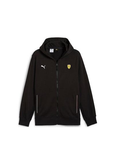 Puma Scuderıa Ferrarı Race Erkek Kapüşonlu Ceket 630182 01 Siyah