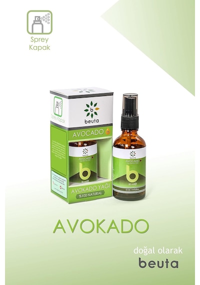 Beuta Avokado Yağı% 100 Doğal 50 Ml - Sprey Kapak