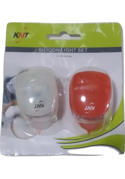 Rectus 267-2 Silikon Lamba Led Çakar Işık Far Stop Set 2 Adet Kırmızı - Siyah