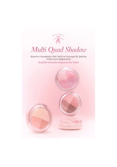 Dasıque Multi Quad Shadow 01 Cotton Kiss