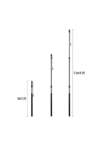 Boya By-Pb25 Karbon Fiber Mikrofon Sopa Boom  Pole