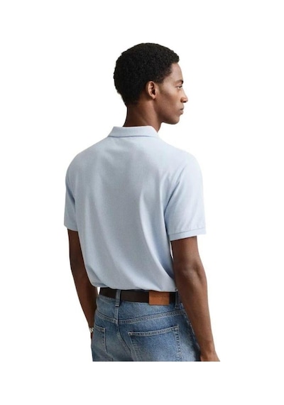 Gant Erkek Mavi Regular Fit Logolu Polo Yaka T-shirt 2210.457-14864