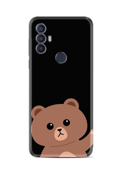 Tcl 30 Se Kılıf Excode Resimli Desenli Silikon Platinium Series Hello Bear 1905