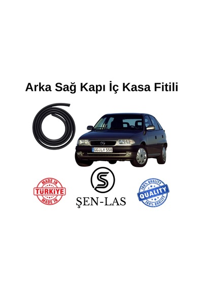 Opel Astra F Sedan 1991-2002 Şen-las Sağ Arka Kapı Fitili Şl6203