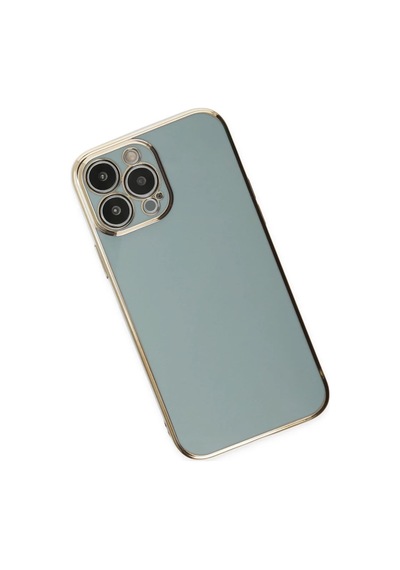 Apple Uyumlu iPhone 15 Pro Max Uyumlu Kılıf Volet Silikon - Açık Yeşil
